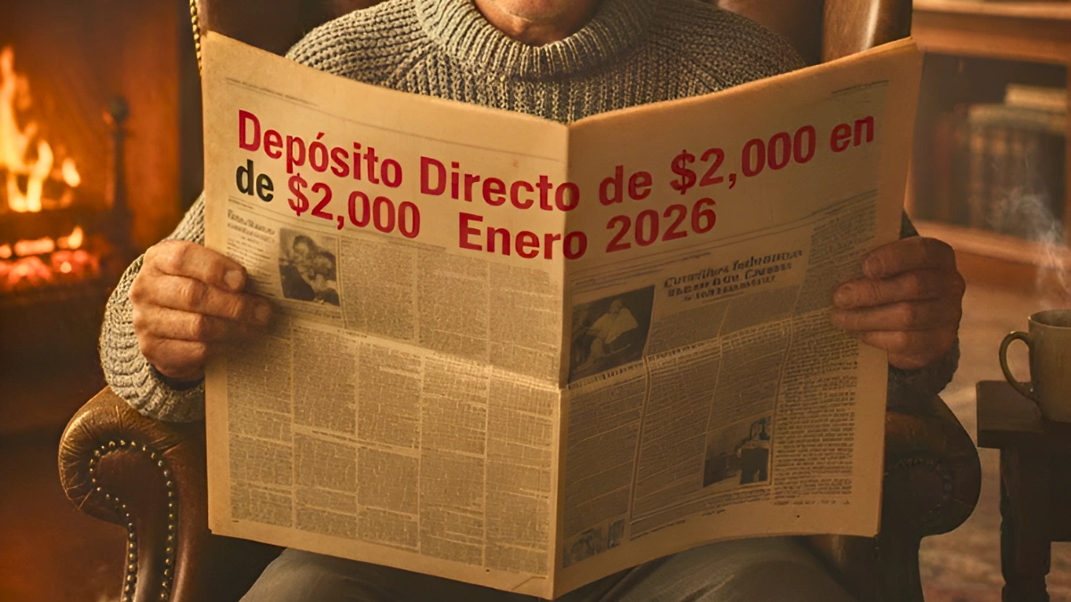 Depósito Directo $2,000 Enero 2026